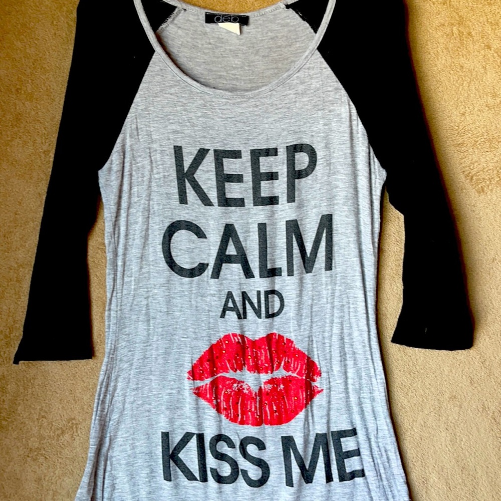 Keep Calm and Kiss Me Shirt